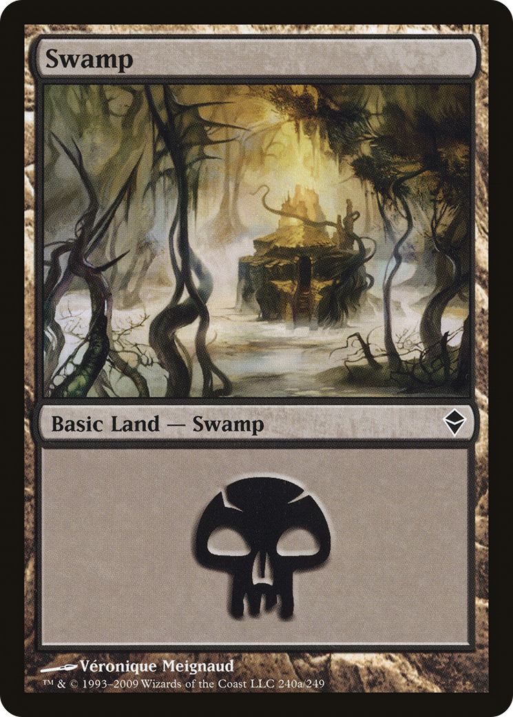 Swamp (240a) (ZEN-240A)  - Zendikar