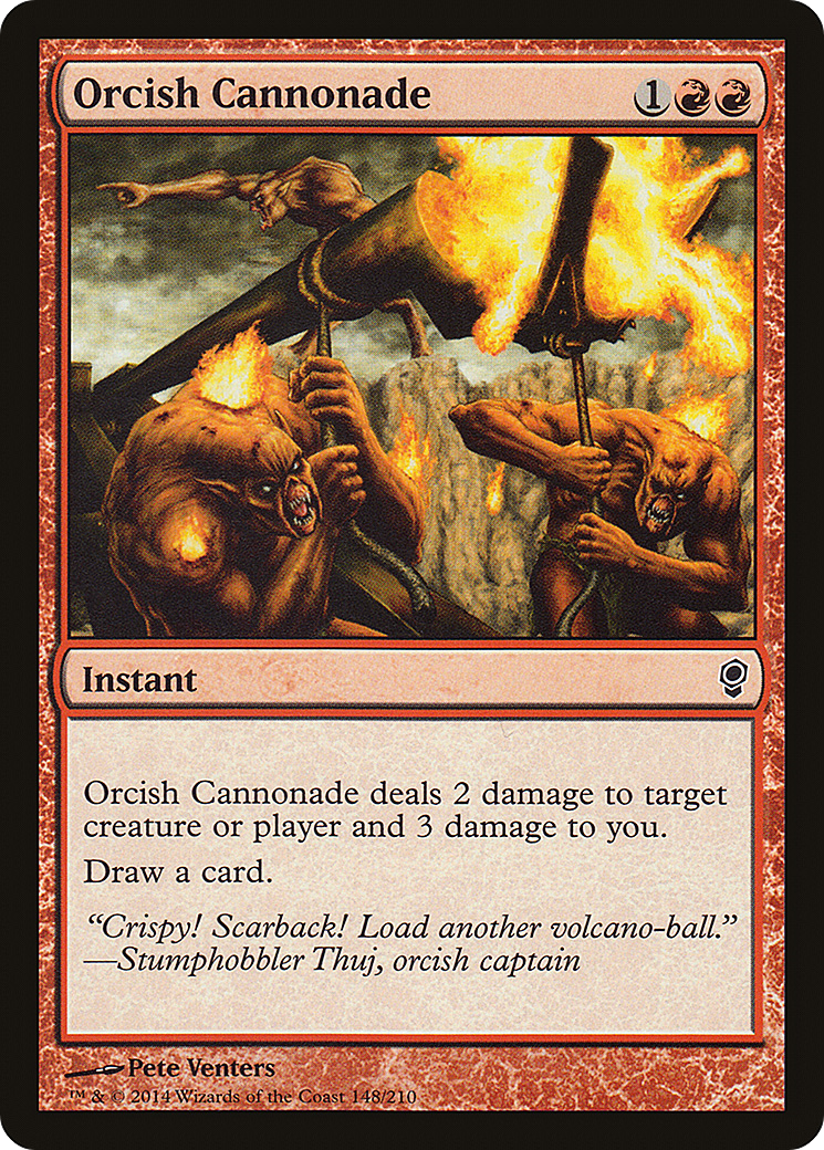 Orcish Cannonade (CNS-148)  - Conspiracy