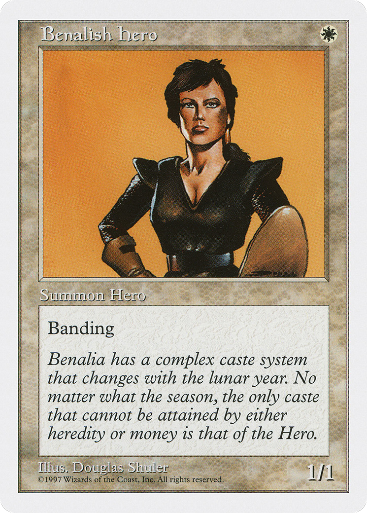 Benalish Hero (5ED-)  - Fifth Edition