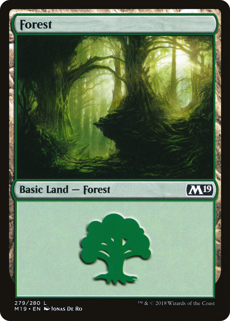 Forest (279) (M19-279)  - Core Set 2019
