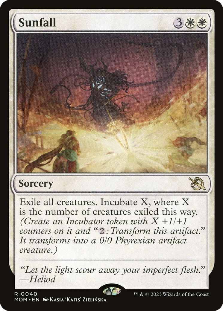 Sunfall (MOM-040)  Foil - March of the Machine