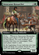 Innocuous Researcher (Extended Art) (MKC-348)  - Murders at Karlov Manor Commander: (Extended Art)