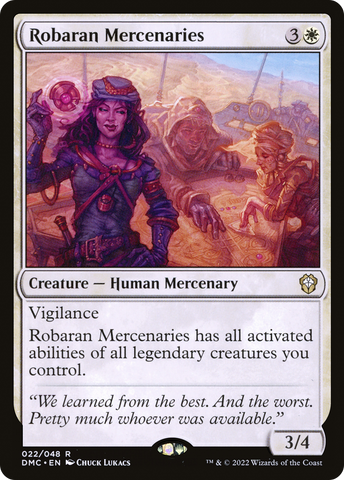 Robaran Mercenaries (DMC-022)  - Dominaria United Commander