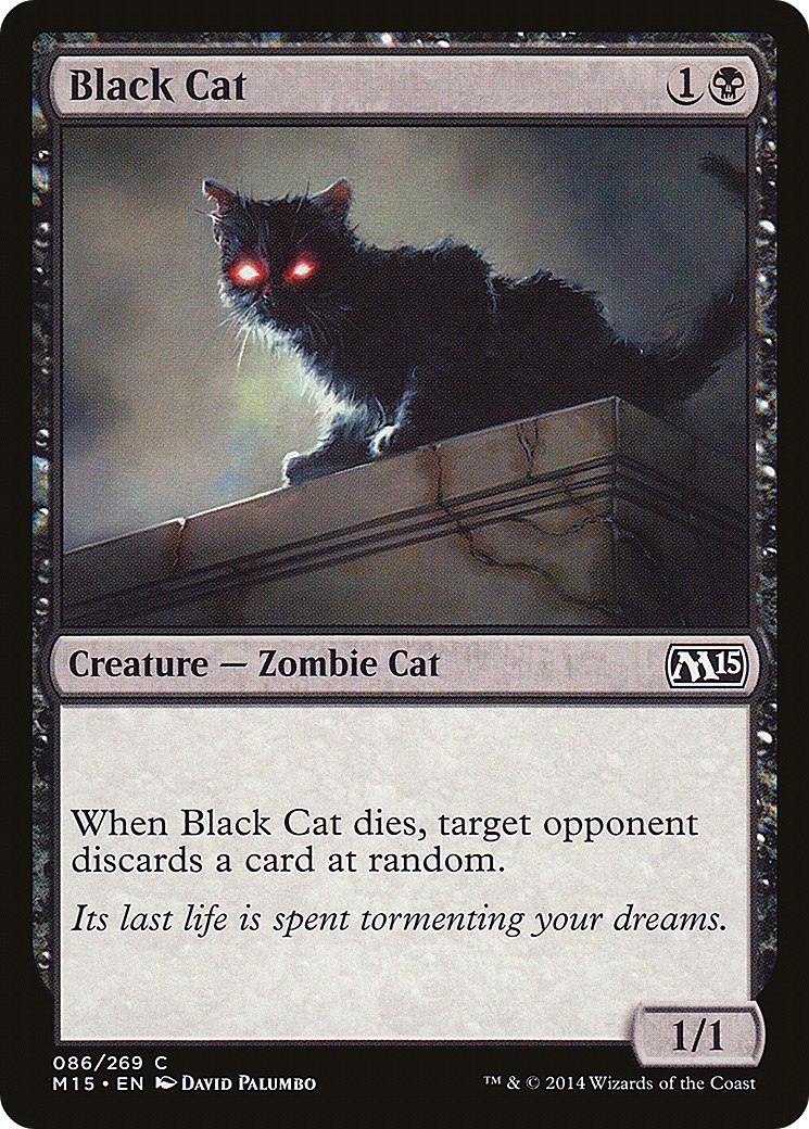 Black Cat (M15-086)  Foil - Magic 2015
