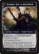 Korlash, Heir to Blackblade (FUT-087)  Foil - Future Sight