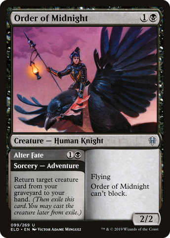 Order of Midnight (ELD-099)  Foil - Throne of Eldraine