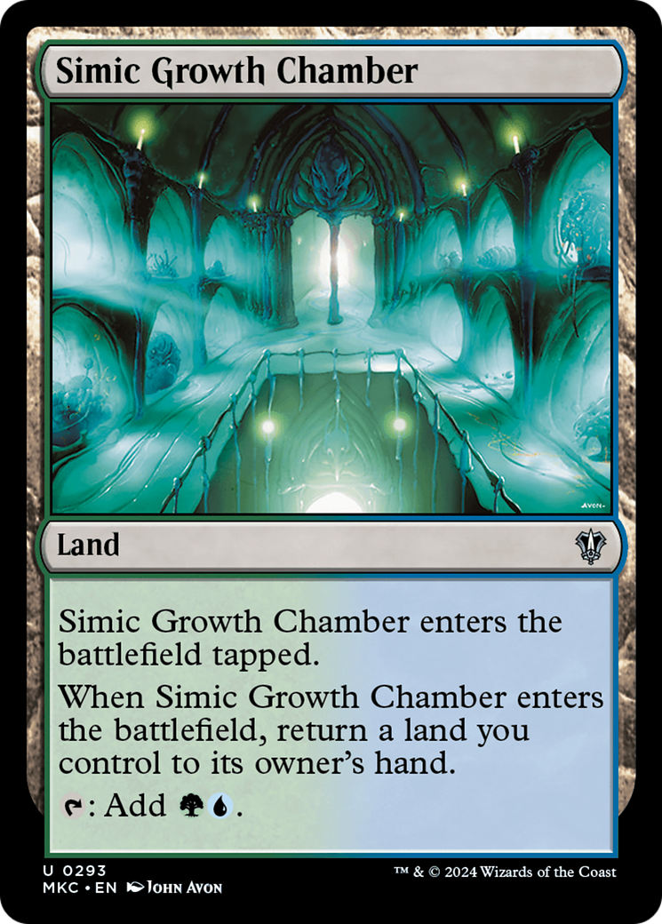 Simic Growth Chamber (MKC-293)  - Murders at Karlov Manor Commander