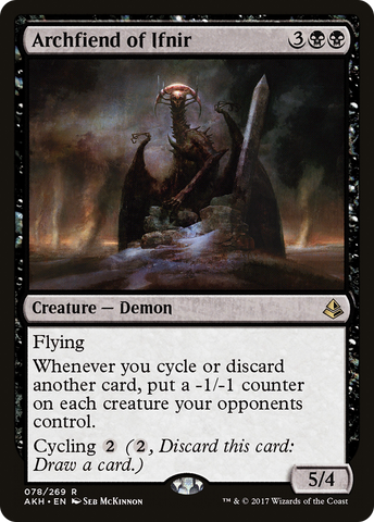 Archfiend of Ifnir (AKH-078)  Foil - Amonkhet