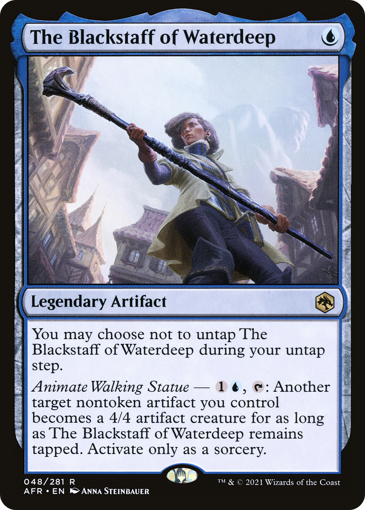 The Blackstaff of Waterdeep (AFR-048) - Adventures in the Forgotten Realms Foil