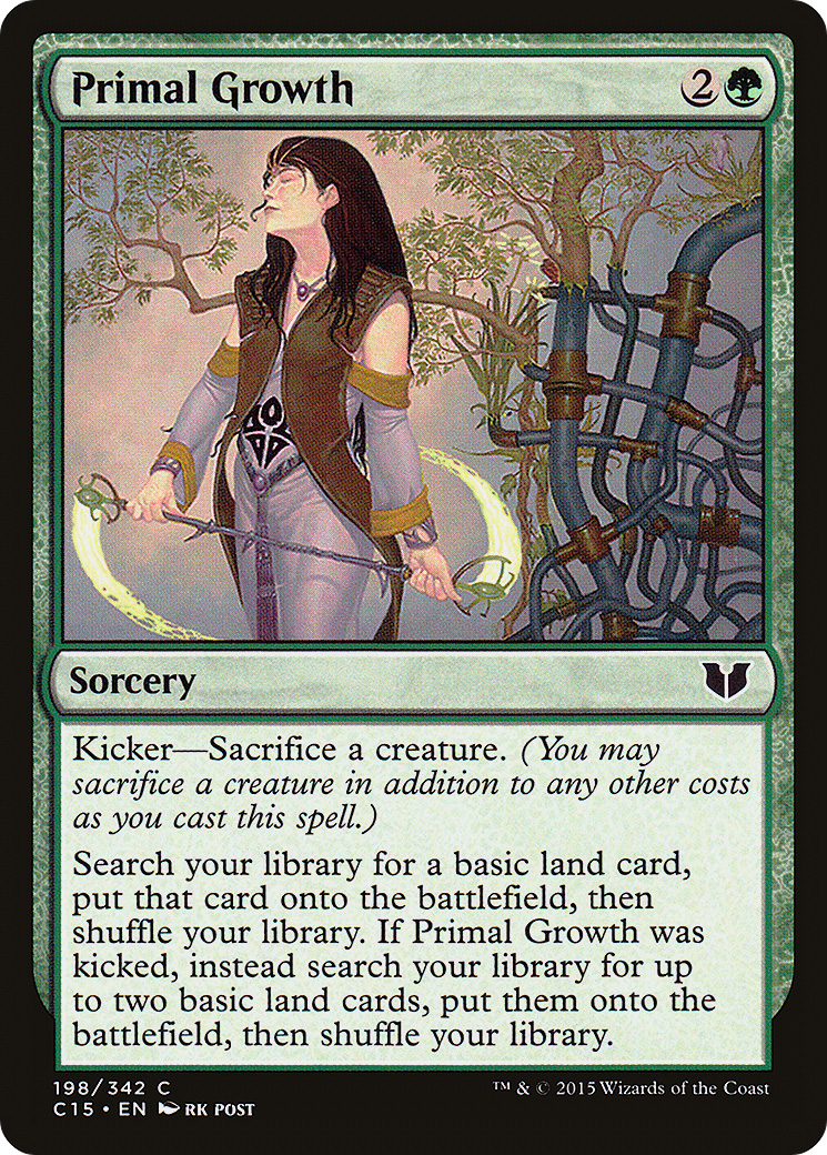 Primal Growth (C15-198)  - Commander 2015