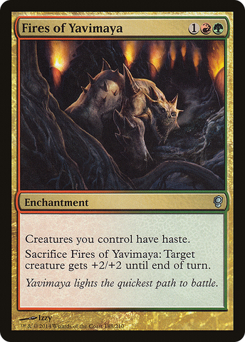 Fires of Yavimaya (CNS-188)  Foil - Conspiracy