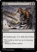 Infest (CLU-114)  - Ravnica: Clue Edition