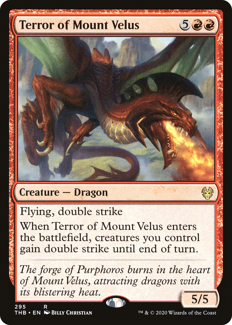 Terror of Mount Velus (THB-295)  - Theros Beyond Death