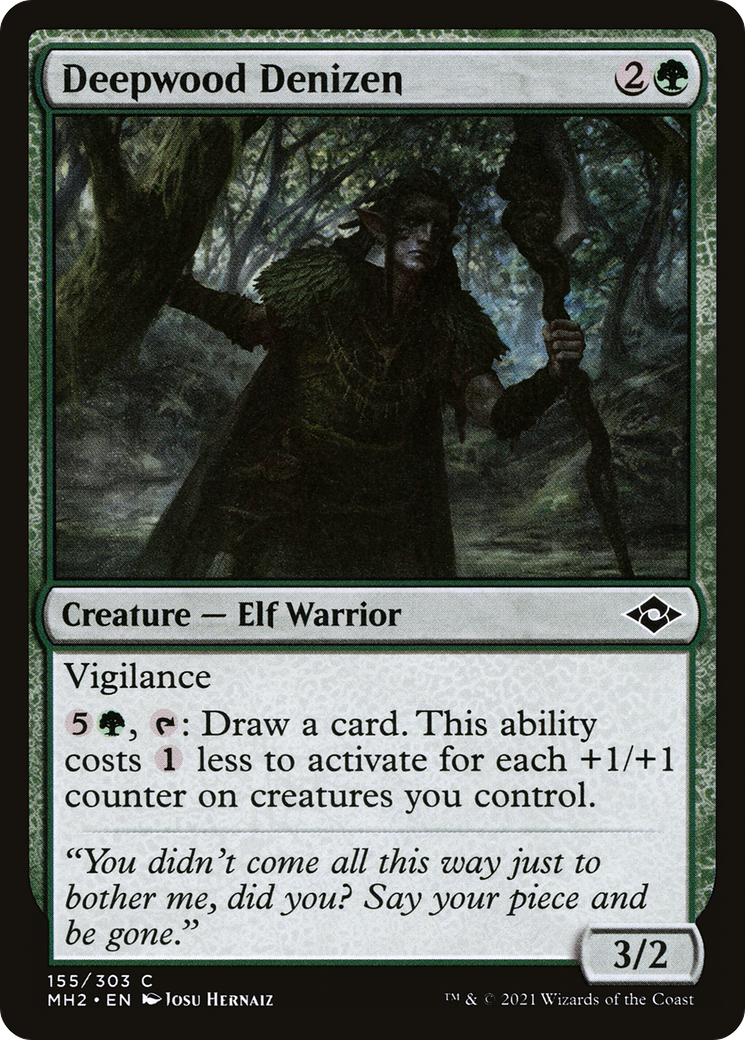 Deepwood Denizen (MH2-155)  - Modern Horizons 2