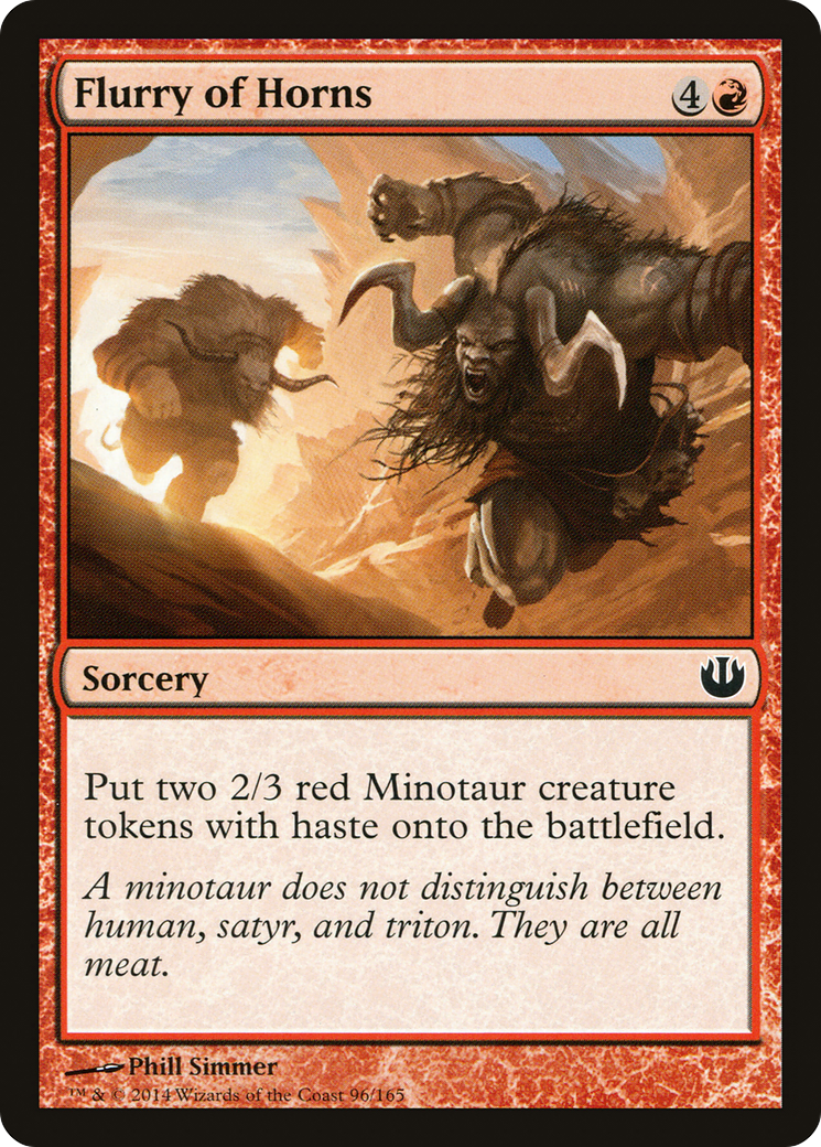 Flurry of Horns (JOU-096)  - Journey into Nyx