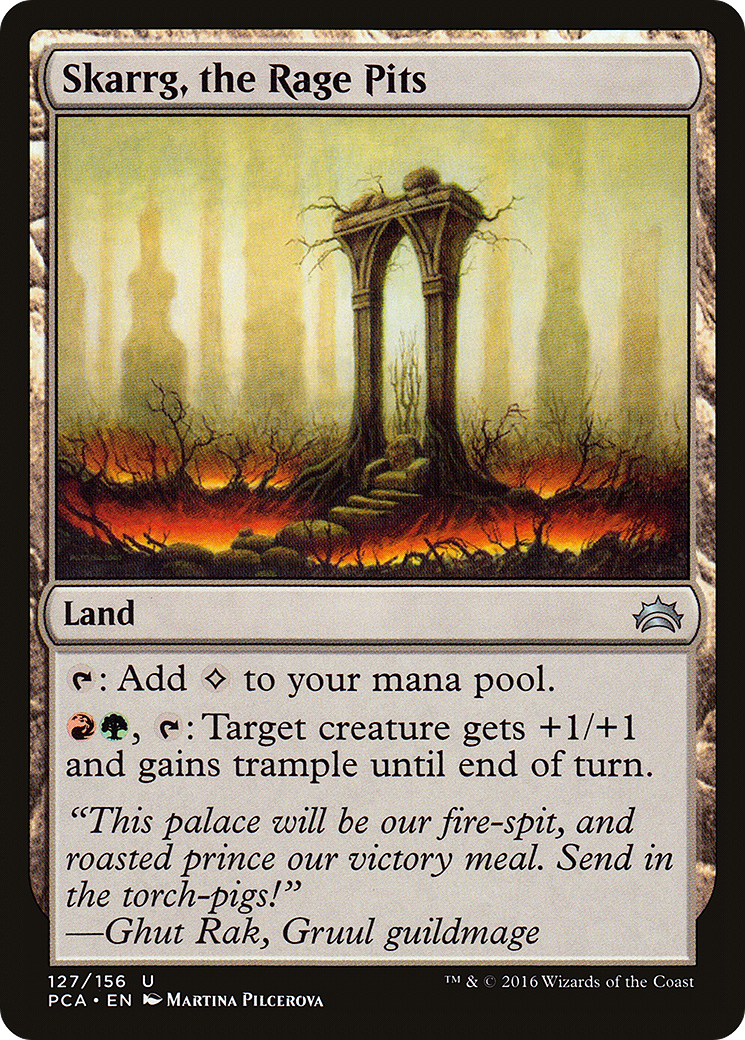 Skarrg, the Rage Pits (PCA-127)  - Planechase Anthology