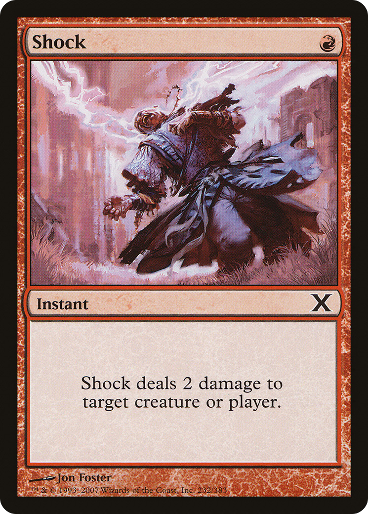 Shock (10E-232)  Foil - Tenth Edition