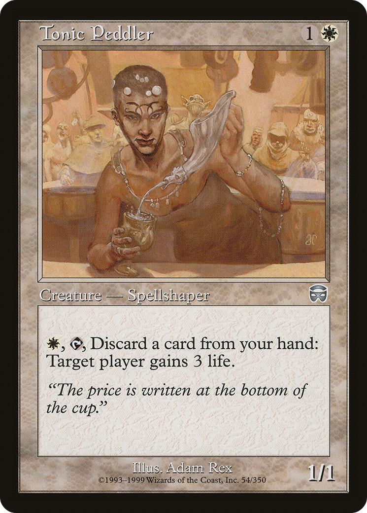 Tonic Peddler (MMQ-054)  Foil - Mercadian Masques