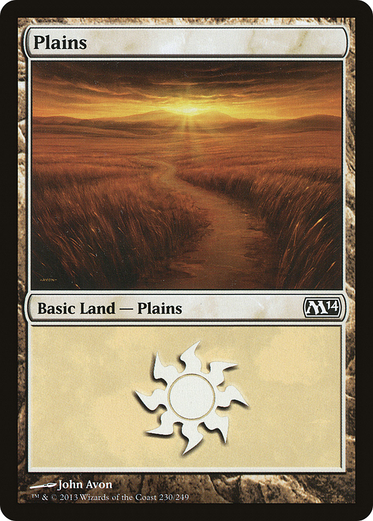Plains (230) (M14-230)  - Magic 2014