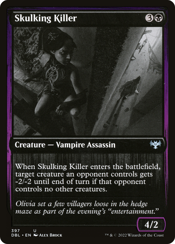 Skulking Killer (DBL-397)  - Innistrad: Double Feature