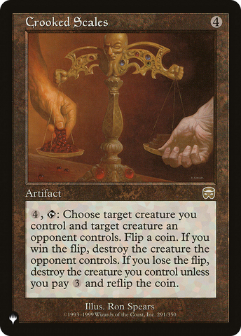 Crooked Scales (LIST-MMQ-291) - The List