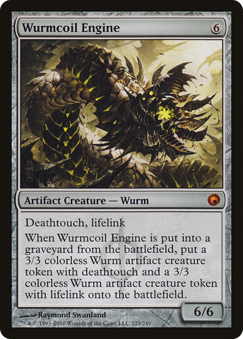 Wurmcoil Engine (SOM-223)  Foil - Scars of Mirrodin