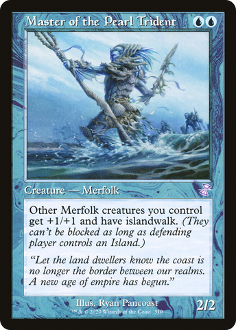 Master of the Pearl Trident (TSR-310)  Foil - Time Spiral Remastered