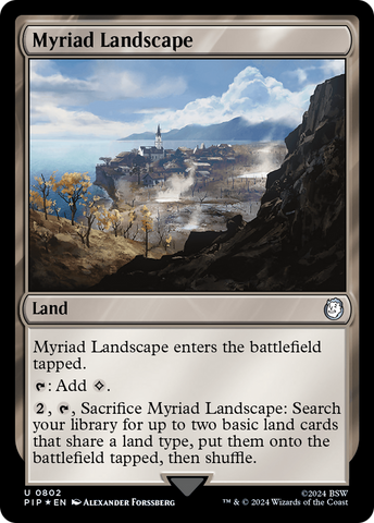 Myriad Landscape (Surge Foil) (PIP-802) - Fallout Foil
