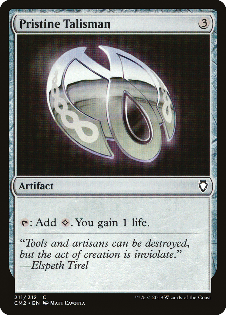 Pristine Talisman (CM2-211)  - Commander Anthology Volume II