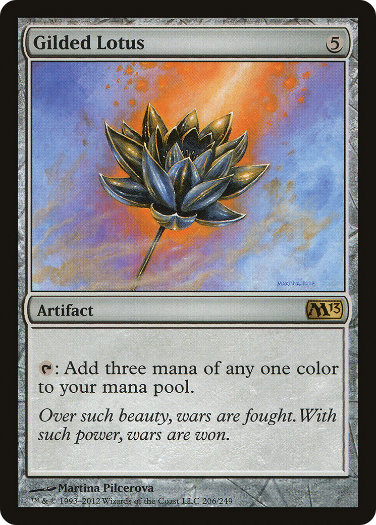 Gilded Lotus (M13-206)  Foil - Magic 2013
