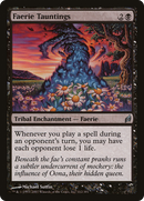 Faerie Tauntings (LRW-112)  Foil - Lorwyn