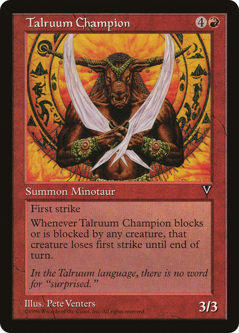 Talruum Champion (VIS-)  - Visions