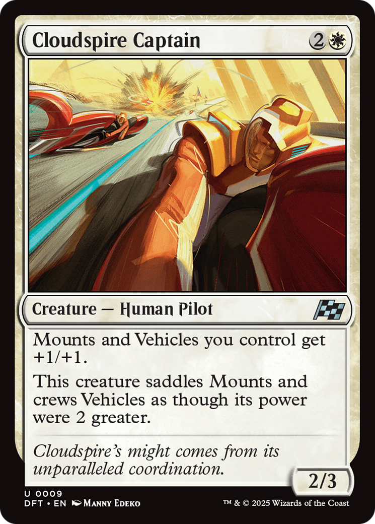 Cloudspire Captain (DFT-009)  - Aetherdrift