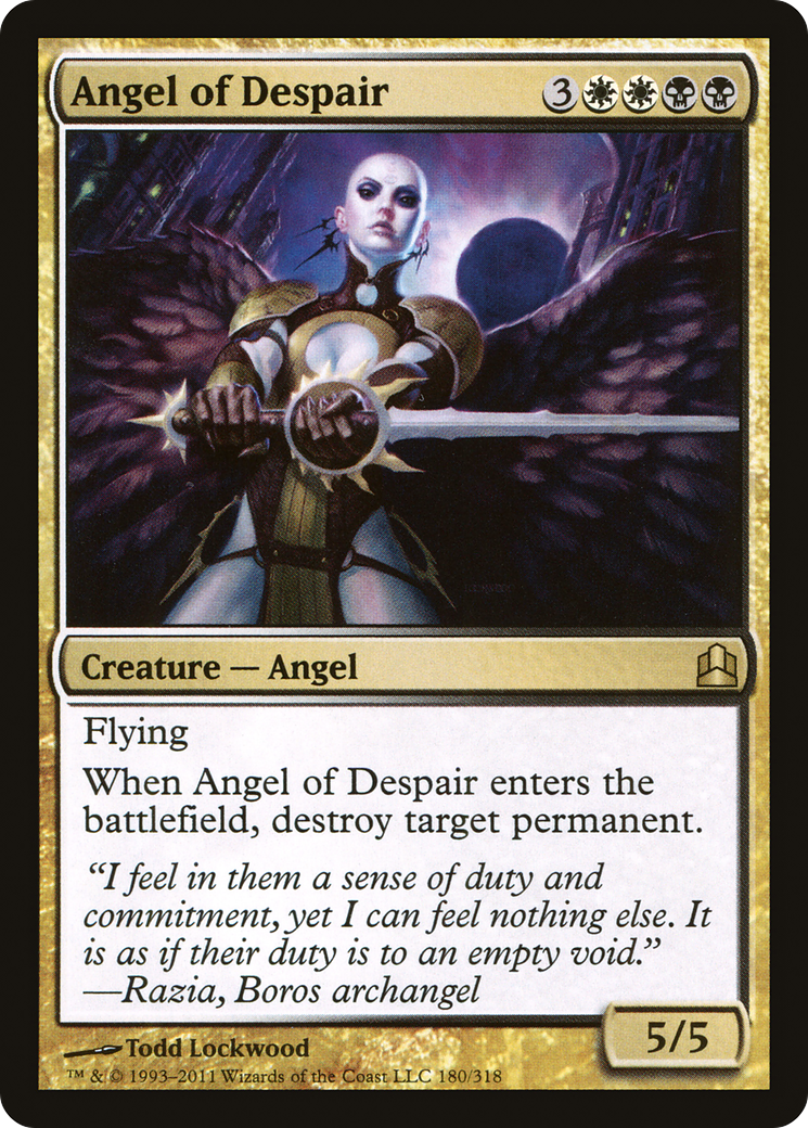 Angel of Despair (CMD-180)  - Commander 2011