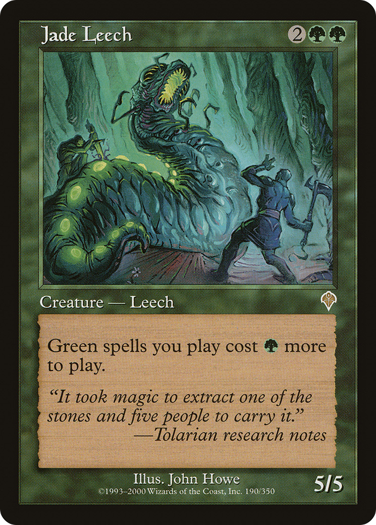 Jade Leech (INV-190)  Foil - Invasion