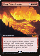 Fiery Emancipation (Extended Art) (M21-366)  - Core Set 2021: (Extended Art)
