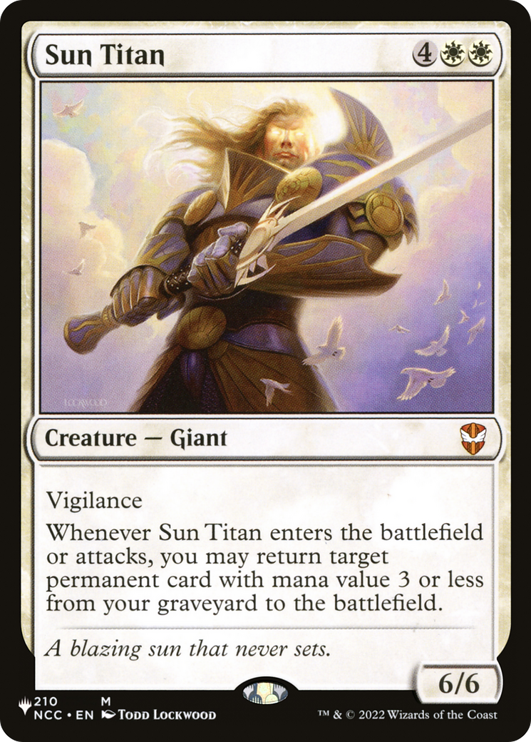 Sun Titan (LIST-NCC-210)  - The List