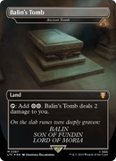 Balin's Tomb - Ancient Tomb (Surge Foil) (LTC-387)  Foil - Tales of Middle-earth Commander / Balin's Tomb (Borderless)