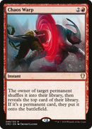 Chaos Warp (CM2-089)  - Commander Anthology Volume II