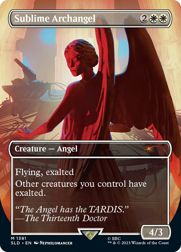 Sublime Archangel (SLD-1381)  - Secret Lair Drop (Borderless)