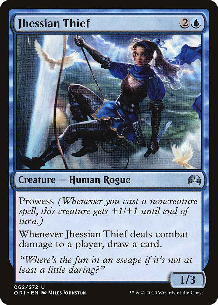 Jhessian Thief (ORI-062)  Foil - Magic Origins
