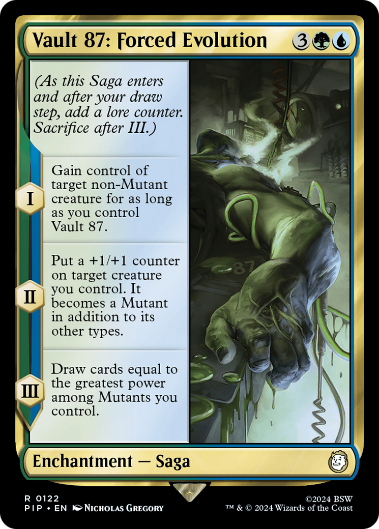 Vault 87: Forced Evolution (PIP-122)  Foil - Fallout