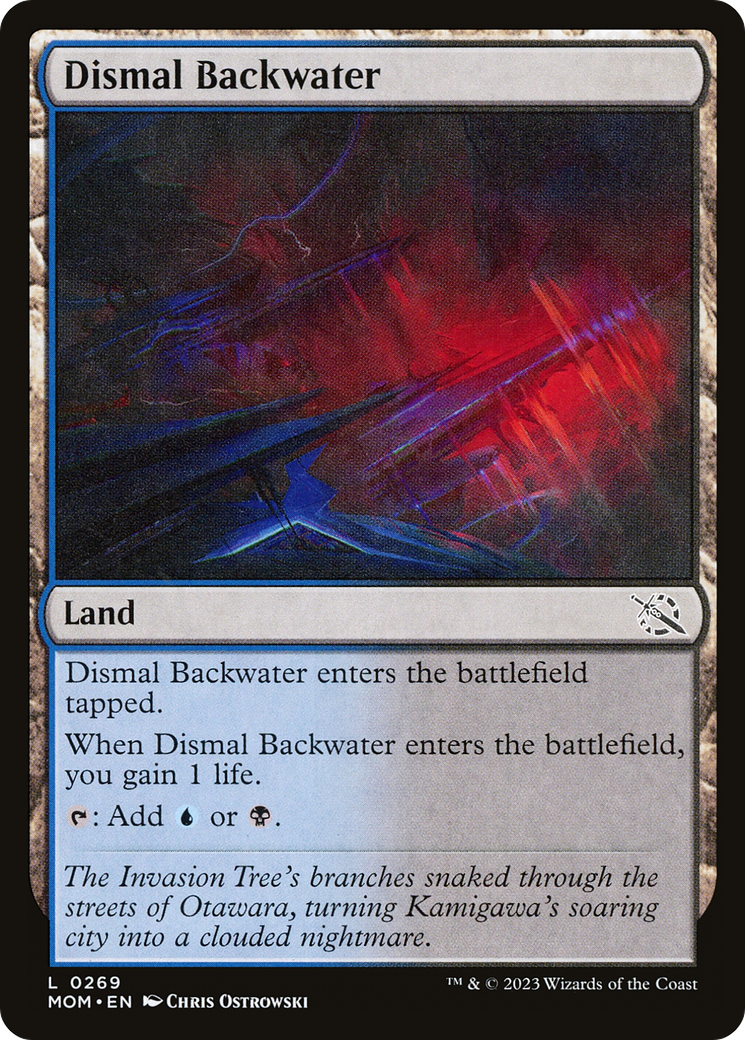 Dismal Backwater (MOM-269)  Foil - March of the Machine
