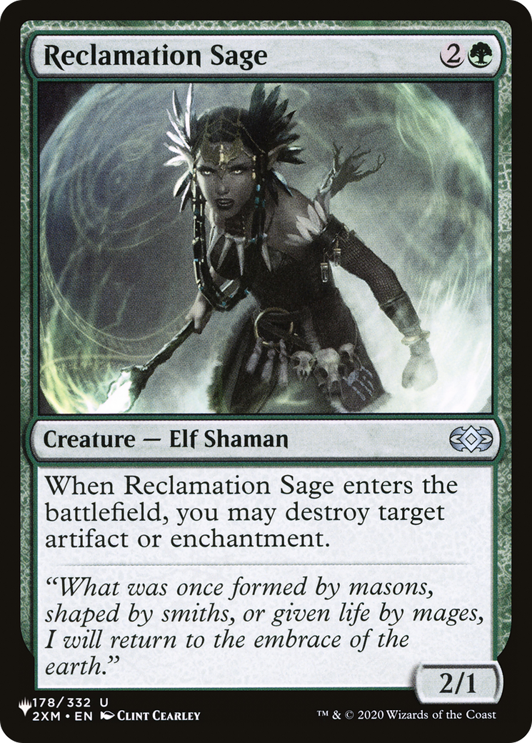 Reclamation Sage (LIST-2XM-178)  - The List