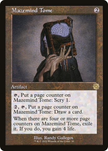 Mazemind Tome (BRR-030)  - The Brothers' War Retro Artifacts