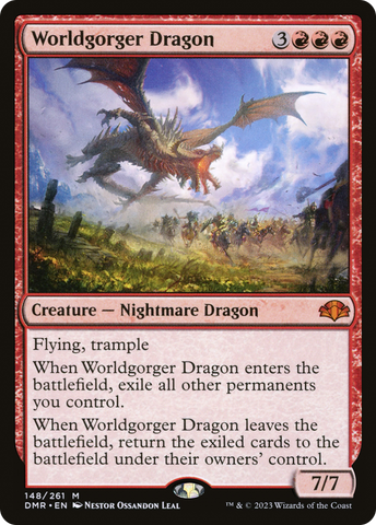 Worldgorger Dragon (DMR-148)  Foil - Dominaria Remastered