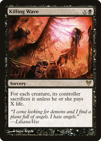 Killing Wave (AVR-111)  Foil - Avacyn Restored