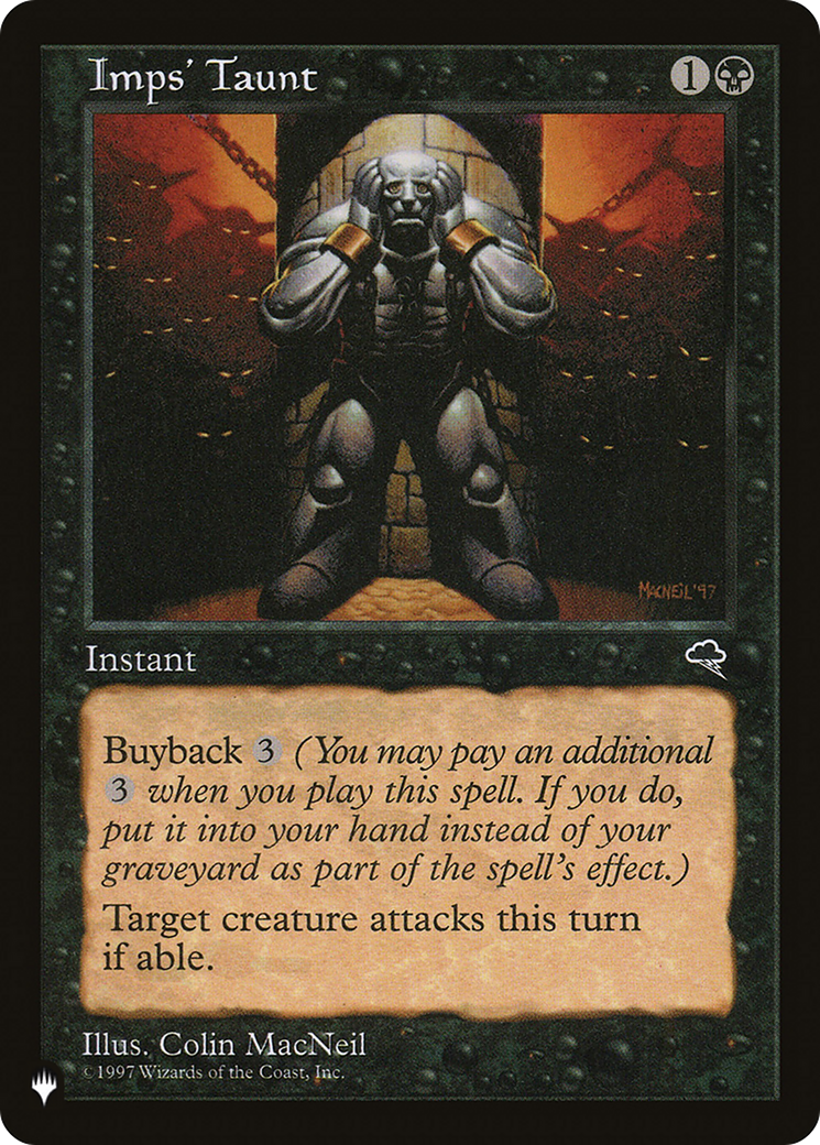 Imps' Taunt (LIST-TMP-138)  - The List