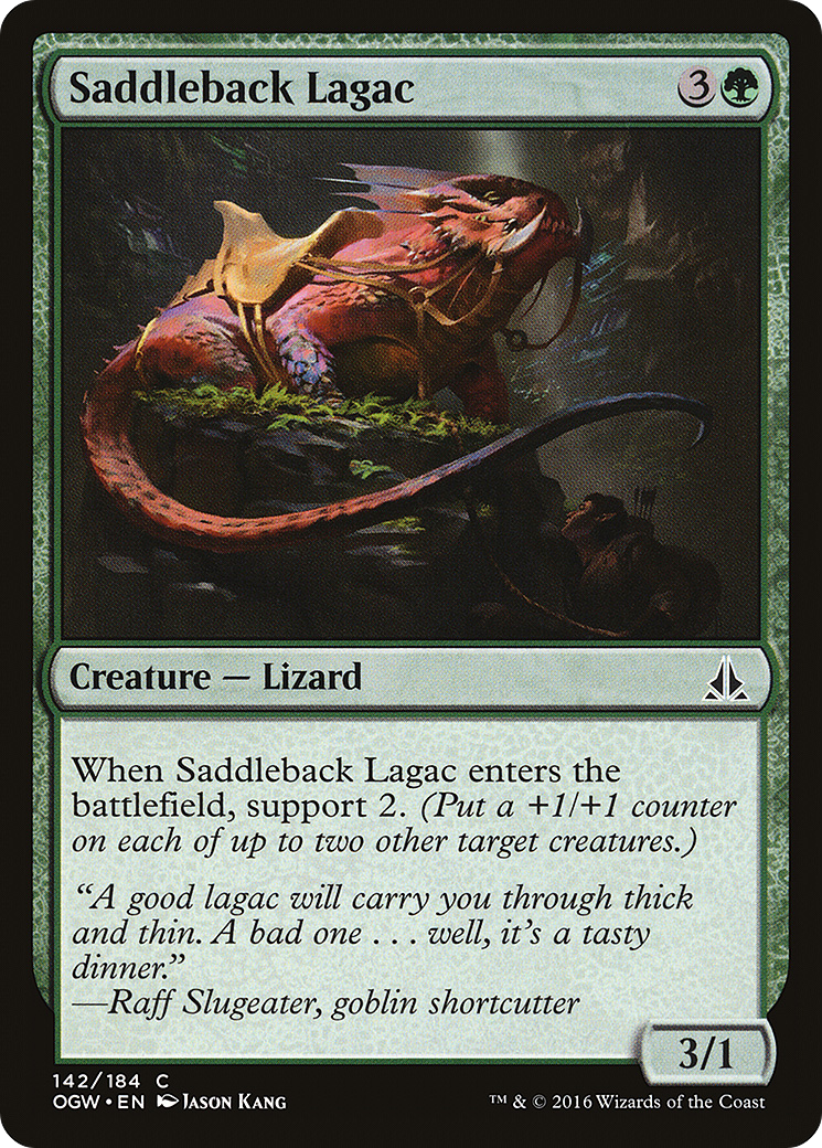 Saddleback Lagac (OGW-142)  Foil - Oath of the Gatewatch