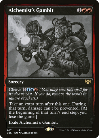 Alchemist's Gambit (DBL-407)  Foil - Innistrad: Double Feature